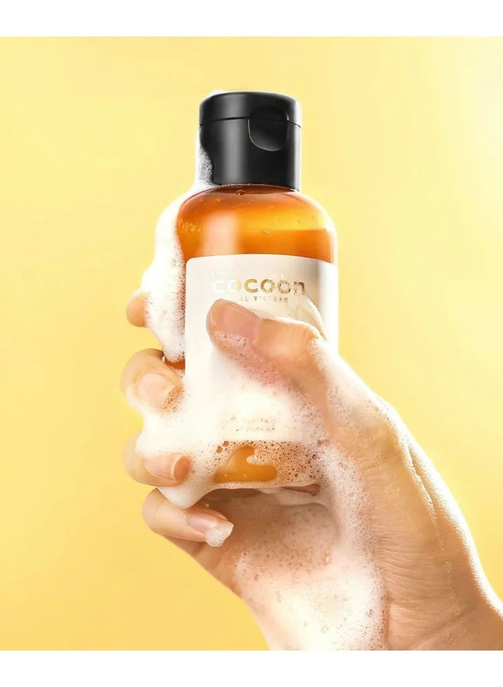 The Cocoon Original Vietnam  Hung Yen Turmeric Cleanser 140ml Brightening Turmeric Face Wash with AHA 4% Gentle Exfoliating Facial Cleanser for Dark Spots Glow Oil Control Hydrating Deep Cleansing Face Wash  | Best Price UAE